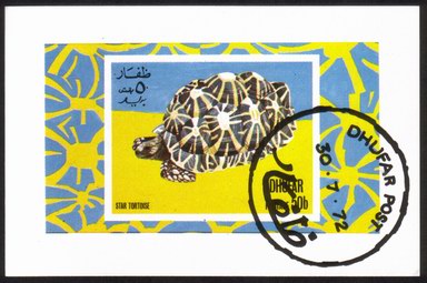 Star Tortoise - Mini Souvenir Sheet
