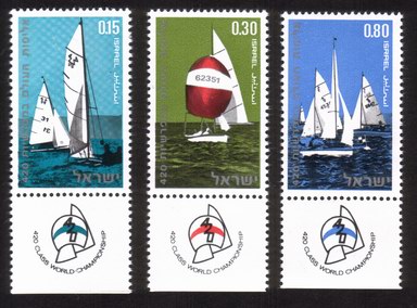 "420’’ Class World Sailing Championships: 420 Class Yachts - Complete Set of 3 Different TABS