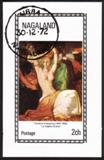 Artwork: La Toilette d’’Esther by Theodore Chasseriau - Mini Souvenir Sheet