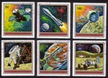Conquest of Space: Vostok, Luna 1, Apollo 11 Astronaut, Etc. - Complete Set of 6 Different