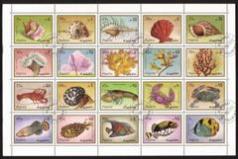 Sealife: Fish, Lobster, Shells, Crabs, Coral, Etc. - Complete Set of 20 Different